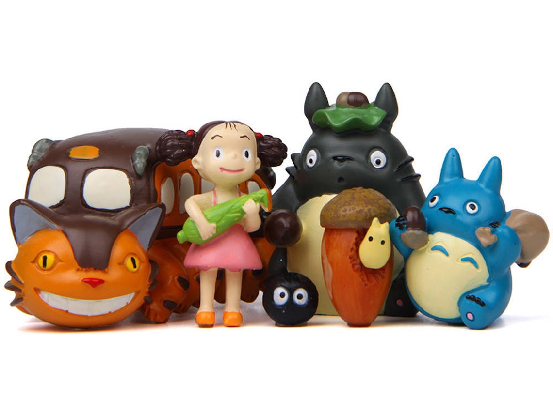 Figuras EASTVAPS Totoro Auto (6 Peças)