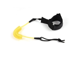 Corda De Tornozelo Para Prancha De Surf E Sup 1.2m/4ft Elástica Com Design Enrolado Segura