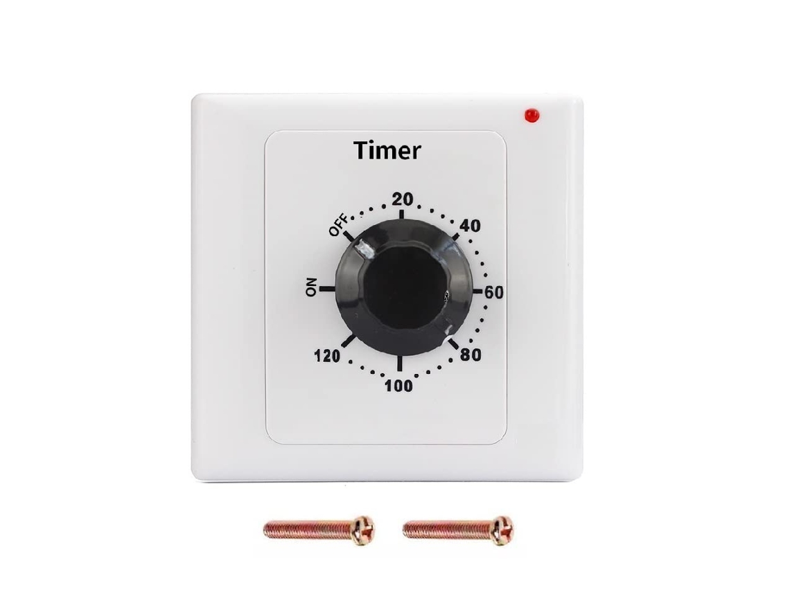 Temporizador Mecânico BRILVIBERA, 24h, com Ajuste de 15 Minutos