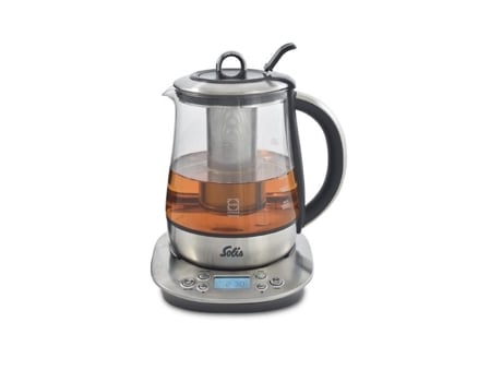 Bule e Chaleira Elétricos Controle Elétrico de Temperatura 50 100 C 1 2 L Chaleira Digital 5515 SOLIS