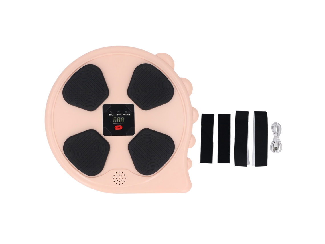Walshlxq máquina de Boxeo Musical Inteligente Profesional Entrenador Electrónico para Fitness Rosa