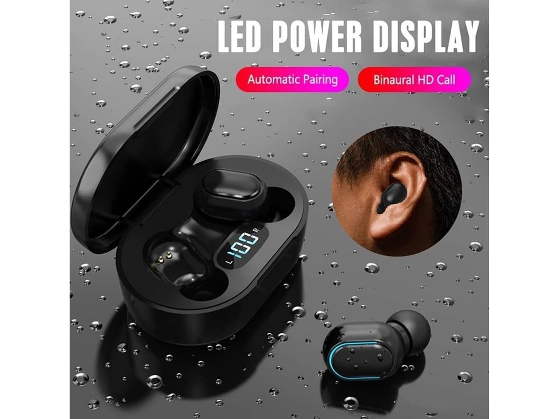 Auriculares Bluetooth True Wireless ENKERS Sem Fio 5.0 com