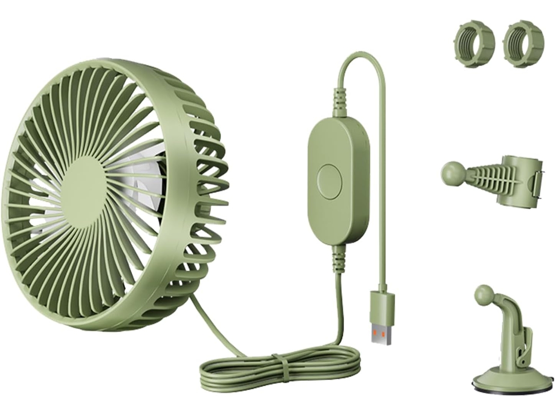 Ventilador Usb Para Carro, Refrigerador Para Banco Traseiro