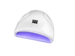 Lâmpada Uv/led Para Unhas De 36w Branca Com Função De Temporizador