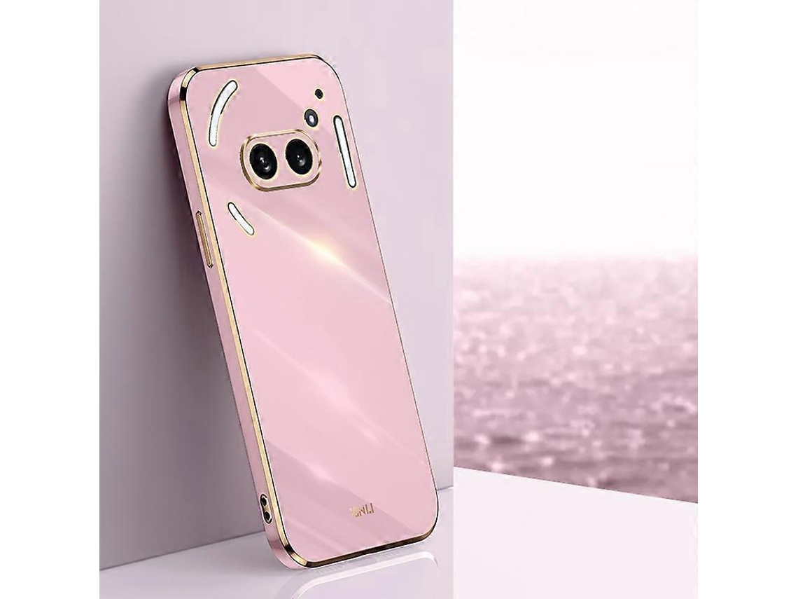 Capa Para Celular For Nothing Phone 2a Xinli Straight Edge 6d Electroplate Tpu