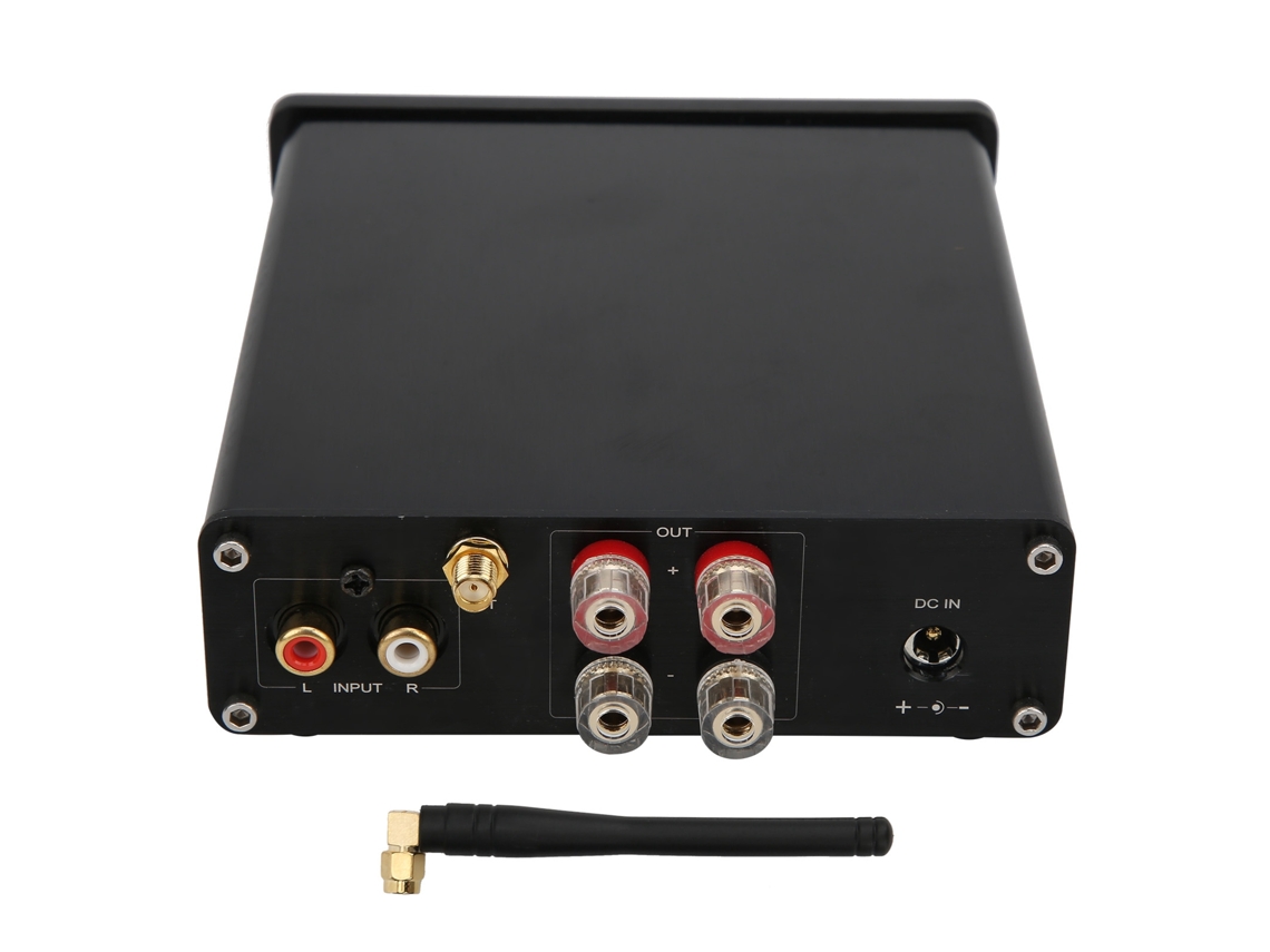 Amplificador de áudio estéreo Bluetooth 5.0 com alto-falante digital TPA3255 de liga de alumínio