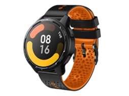 Pulseira De Silicone Perfurada Bicolor De 22 Mm Para Xiaomi Mi Watch S1 Active