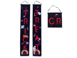 1 Conjunto de Dísticos de Halloween para Decoração de Halloween ALLINLESS