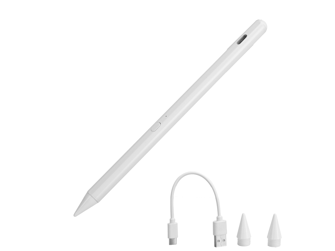 Caneta Estilográfica Recarregável, Acessório Para Tablet Apple Ipad Com Tela Tática.