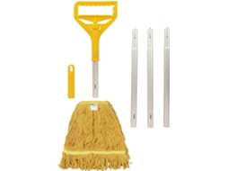 Mop De Limpeza Com Cabo Alumínio Removível, Reutilizável