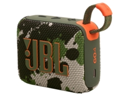 Coluna Bluetooth JBL GO 4 (Outlet Caixa Aberta - 7 W - Autonomia: 7 horas - Camuflado)