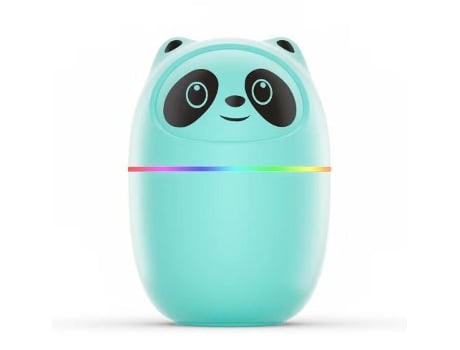 Humidificador TRUMSEN-GM Difusor de Óleo de Aroma Pulverizador de Névoa Desenho de Panda300Ml-Verde