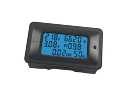 Yuru medidor Digital de Energia Lcd 100a Voltmeter Amperímetro Watt Frequência Potência Fator de Potência