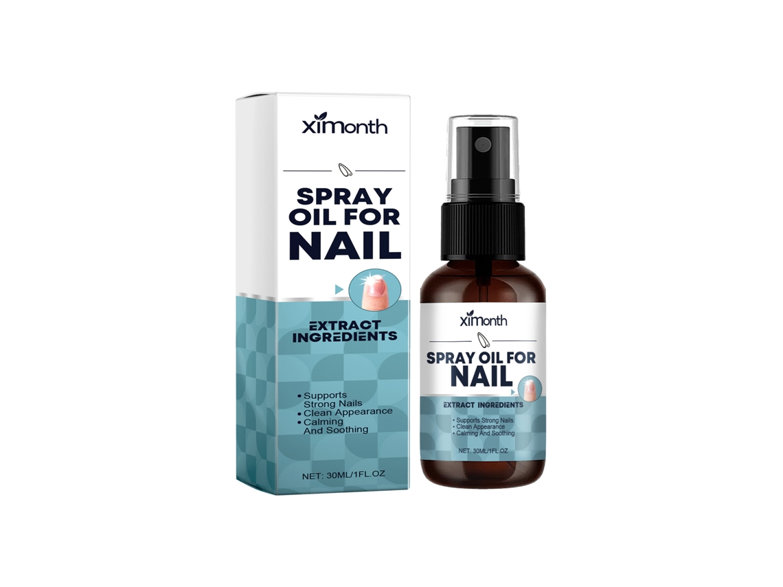 Spray de Cuidado com Unhas Ximonth Limpa e Fortalece Unhas Mãos e Pés