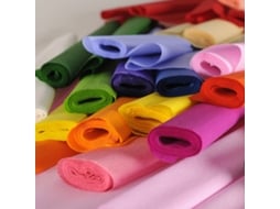 Papel crepom verde padrão CANSON