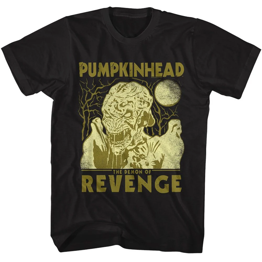 Rockinstone Pumpkinhead Movie 2tone Black Adult T-shirt Size:xxxl