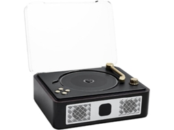 Leitor de Cd de Mesa Bluetooth com Alto falantes Integrados e Entrada para Fone de Ouvido. SFUSHOS