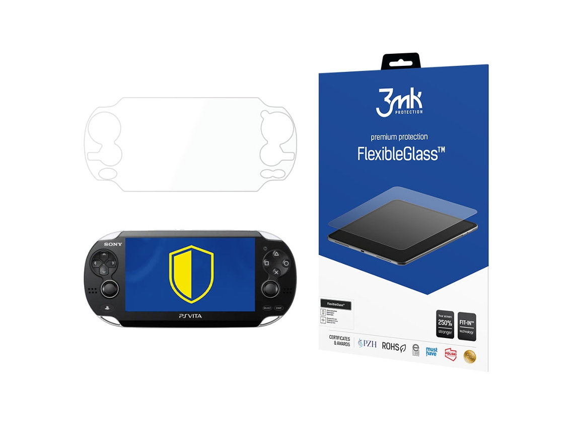 Vidro flexível 3mk para Sony Ps Vita
