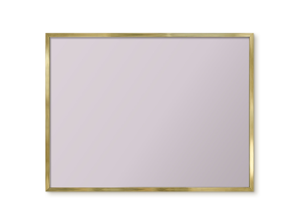Magnetic Board Beige Pink For The Living Room Espelharte (80x60 Cm)