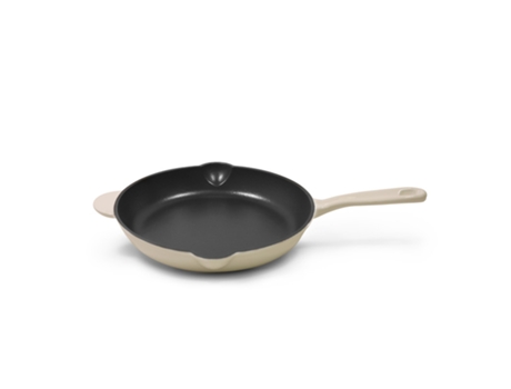 Skillet redonda  alta de ferro fundido esmaltado  - 26cm Ivory