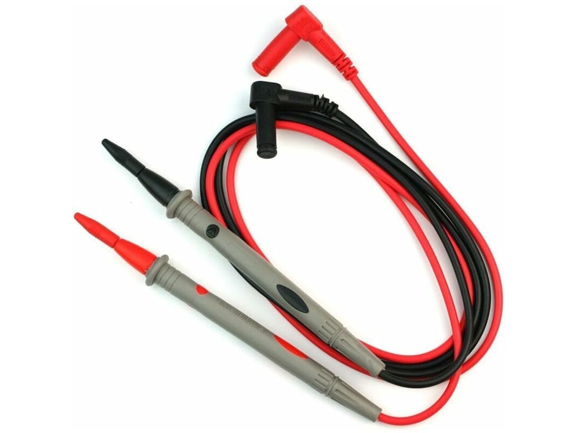 2 Peças Multímetro Digital Testador De Cabo De Sonda 1000 V 10 A Slowmoose