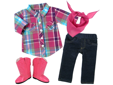 Acessórios de Bonecos SOPHIA'S (Algodão - Rosa - 5,5 cm)