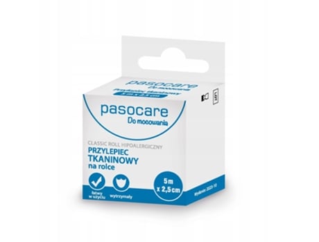Fita De Gesso Médico Pasocare, 5m X 2,5cm, Rolle Clássico Paso Trading