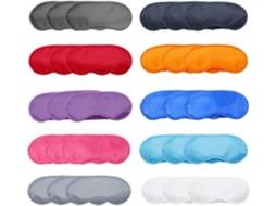 Conjunto De 30 Oculos De Máscara Multicor Para Dormir E Relaxar