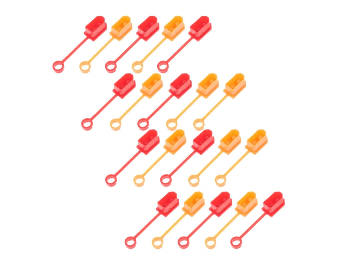 20 Protetores de Plugue Plástico Xt60, Isolamento e Proteção Superior.