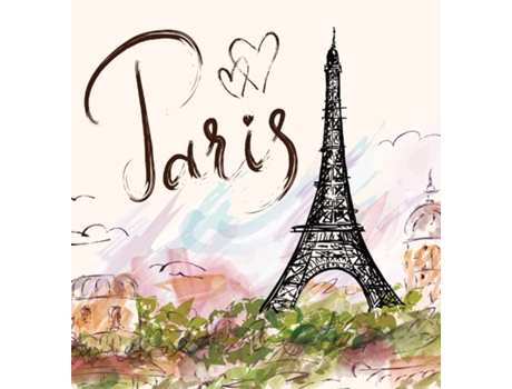 Livro Paris de Jacqueline Melgren (Inglês - Capa Dura)