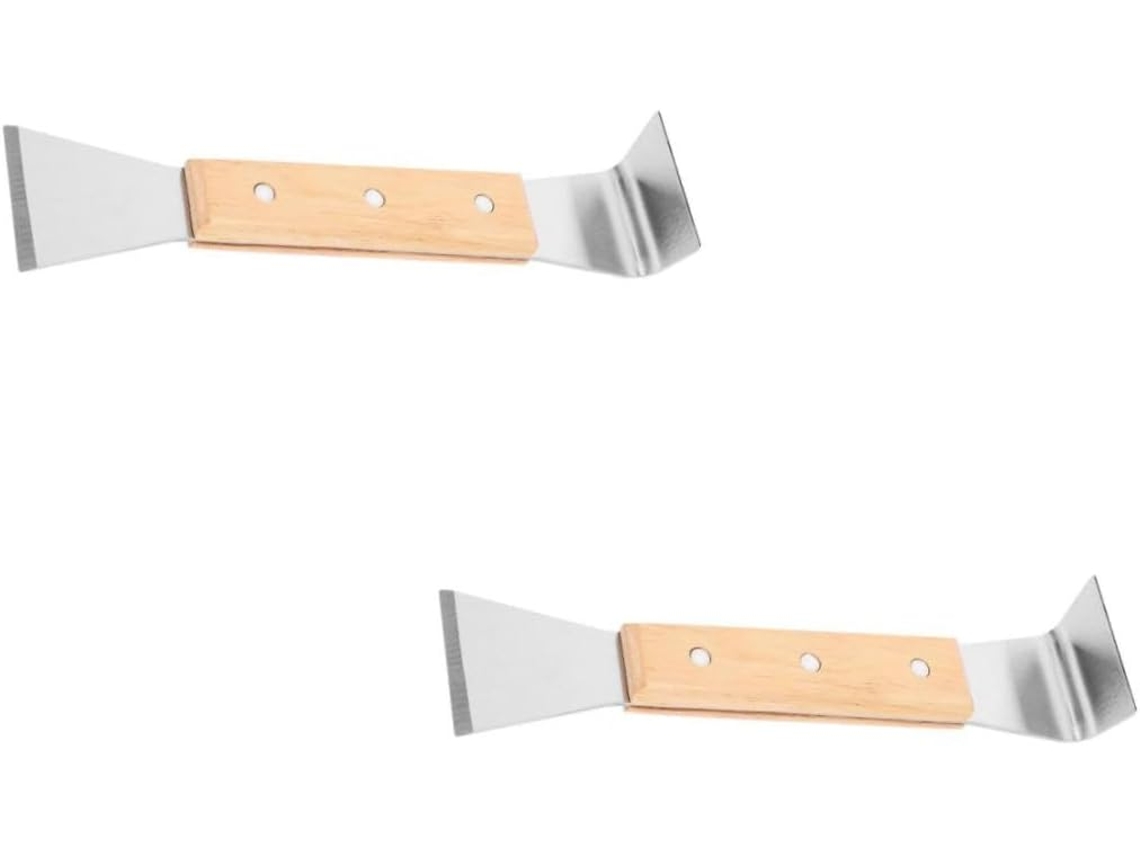 Raspador De Aço De 2 Peças Para Apicultura, Prático Para Colmeias E