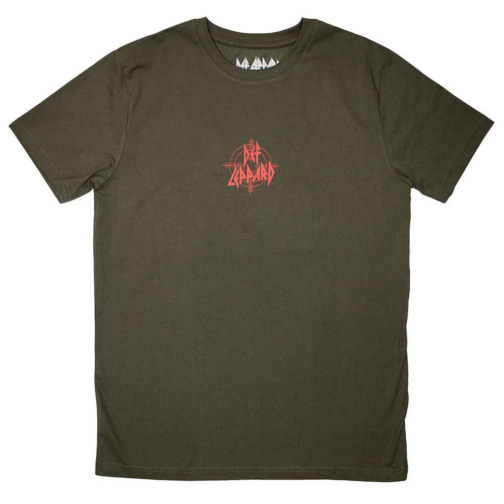 Rockinstone Def Leppard Mini Target Logo T-shirt Classic（s）