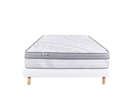 Pack Colchão LUXURY LITERIE ViscoPlus 160x200 cm + Sommier Eco