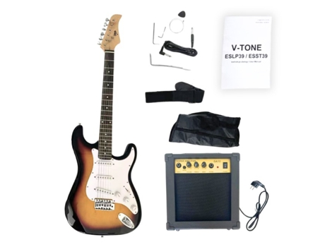 Guitarra Elétrica V Tone Esst39 Sb 4/4 Stratocaster