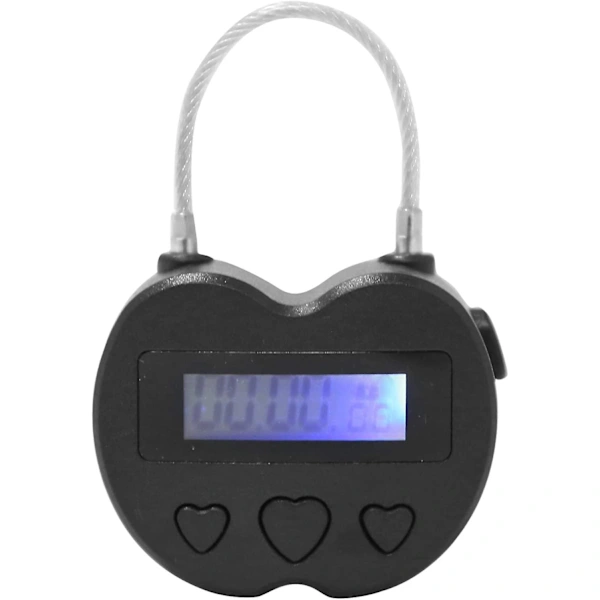 Cadeado Multifuncional com Temporizador LCD e USB BRILVIBERA
