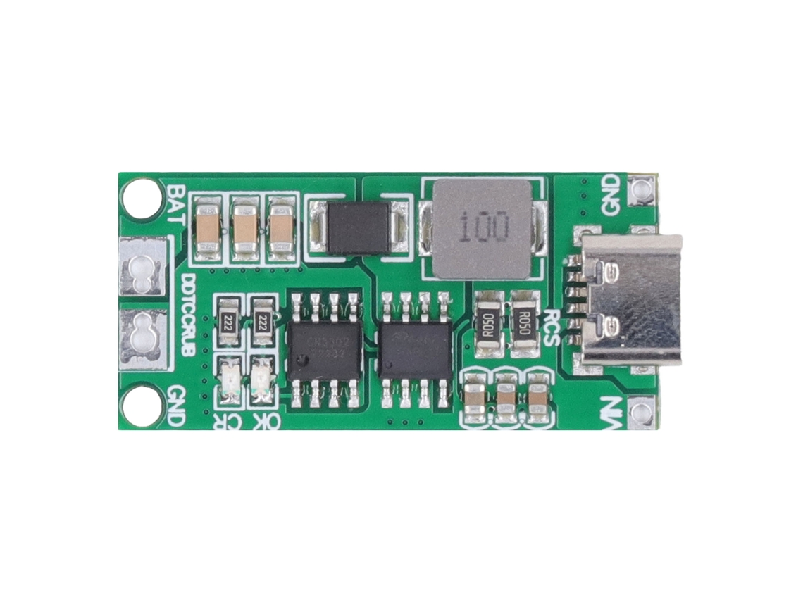 Módulo carregador de bateria de lítio 4s 16,8v DC Entrada Tipo C 4a Carga 1,12a Proteção PCB
