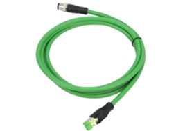 Laxiscreed Cabo Ethernet Rj45 Blindado M12 Ip67 - Conector De 4 Pinos Para Rede Confiável