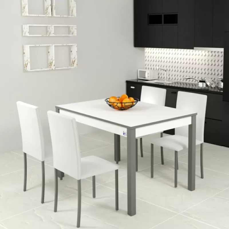 Pack Mesa De Cozinha Extensível Top Plus