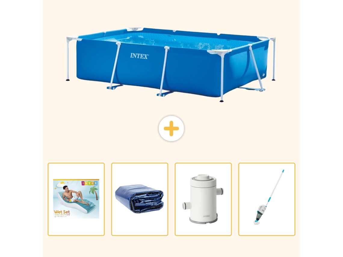 Intex Piscina Easy Set Redonda - Caranguejo - 183x51 Cm - 5-peças S87