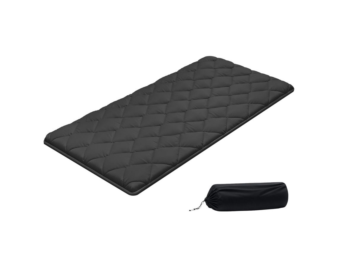Colchão Solteiro Futon Tatami Japonês, Preto, 2032 X 991 X 89 Mm Vevor