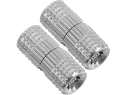 Dobradiças Cilíndricas Para Portas De Armário (2 Unidades), Ocultas