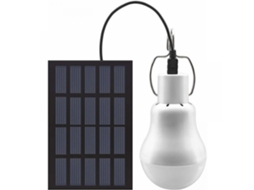 Lâmpada Solar Inteligente, Luzes Led Portáteis Para Emergência, Uso Externo, Iluminação Residencial Com Luz Branca Fria, Controle Aquaforge