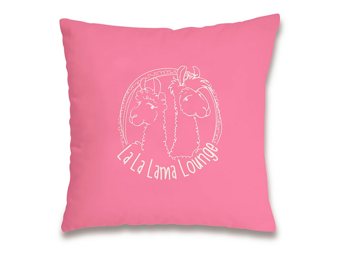 Almofada Lady Lama Rectangular 37X37 Cm Rosanici