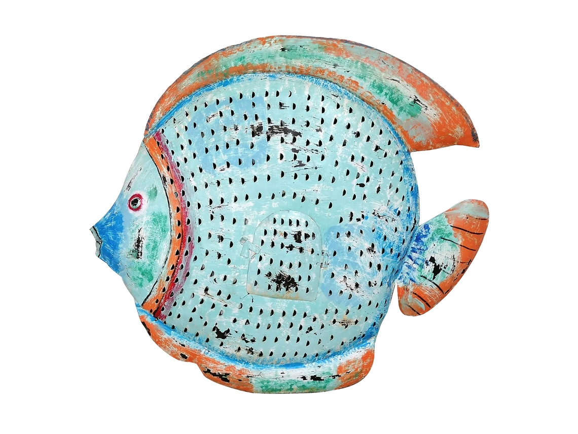 Castiçal Peixe Azul BY SIGRIS