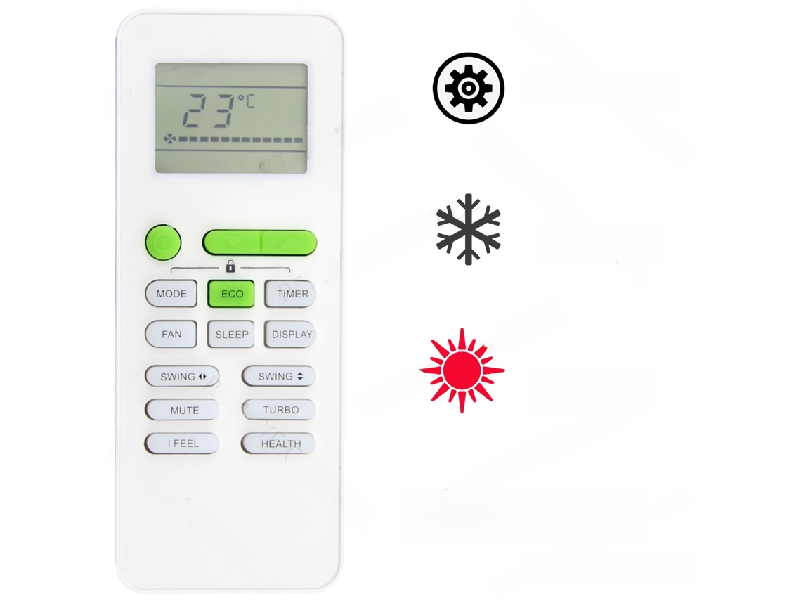Controle Remoto de Ar Condicionado HENTEN HOME para Tcl Gykq 52