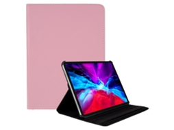 Capa 360 Litchi Para Ipad Air 13" M4 2026, Rosa