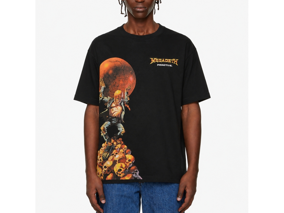 Megadeth X Primitive Dawn Patrol T-shirt Unisex Adults Size:m