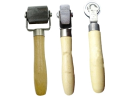 Conjunto De 3 Rolos Compactadores Para Reparo Pneus, Ferramentas