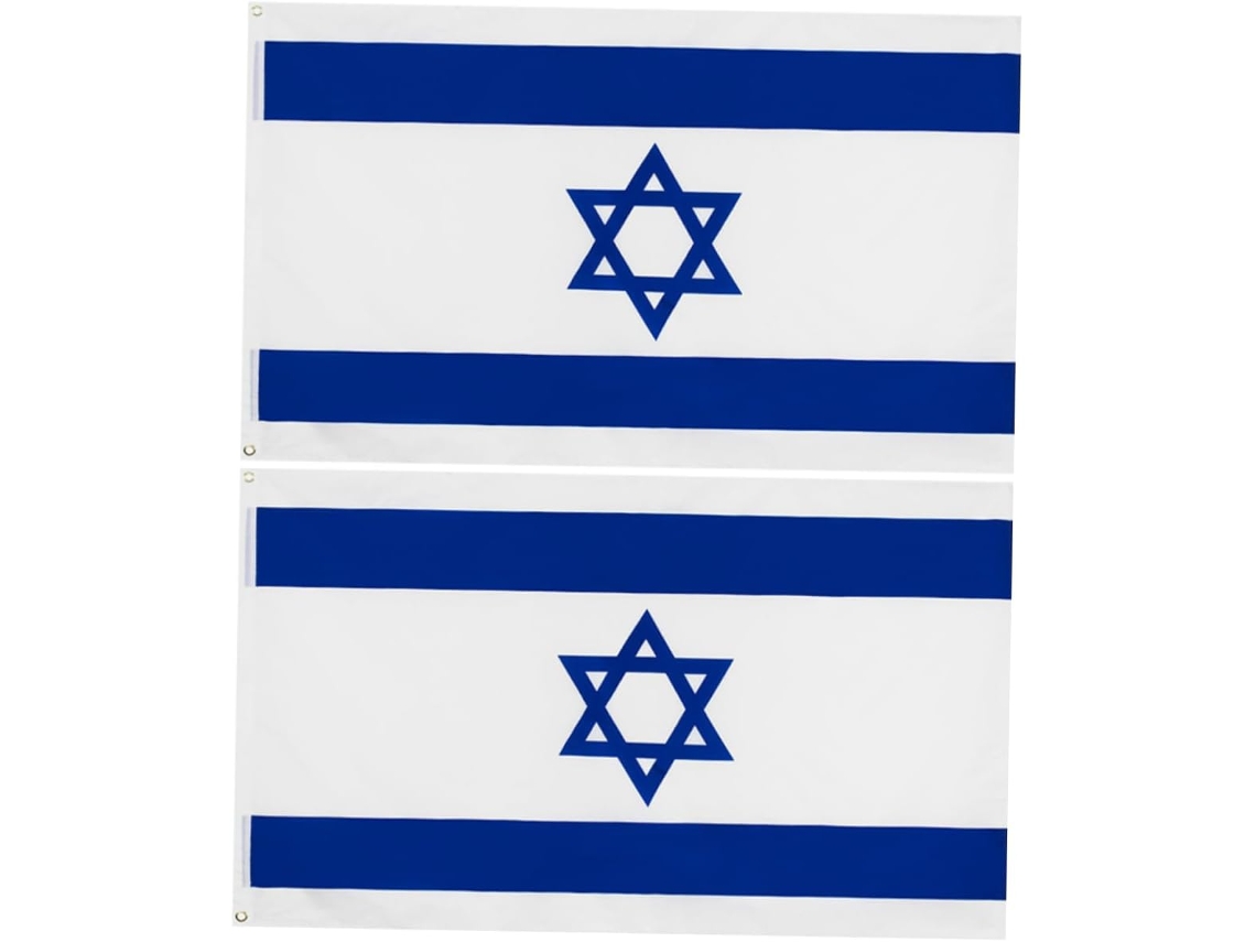 Importado De Israel, 2 Unidades De Tecido Decorativo De Poliéster, 90 X 150 Cm, Para Jardim, Festas Gokoco