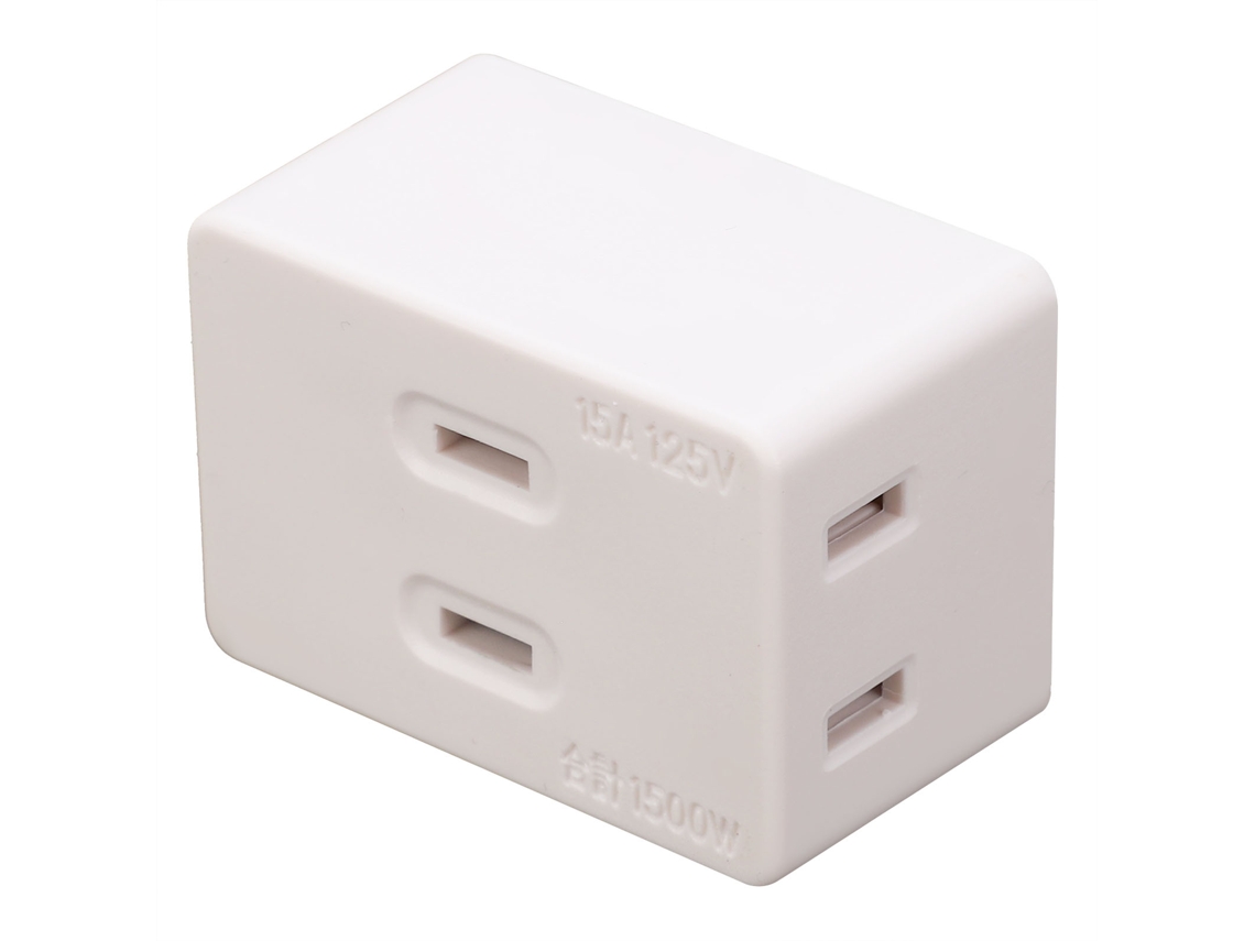 Adaptador De Tomada De Parede 1 Para 3, 15a 1500w, Modelo Jet303a-1